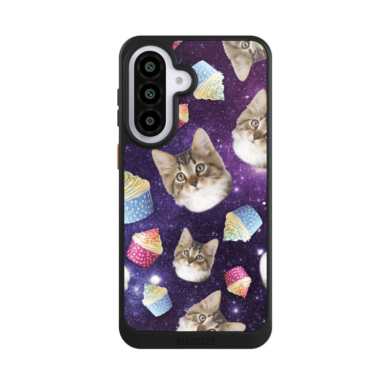 Galaxy A57 5G NIVOcore Crazy Galaxy Space Cats
