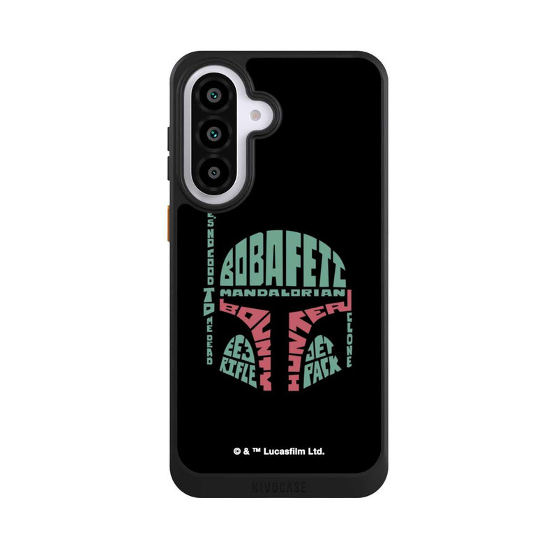 Galaxy A57 5G NIVOcore Boba Fett Typo Grafisch