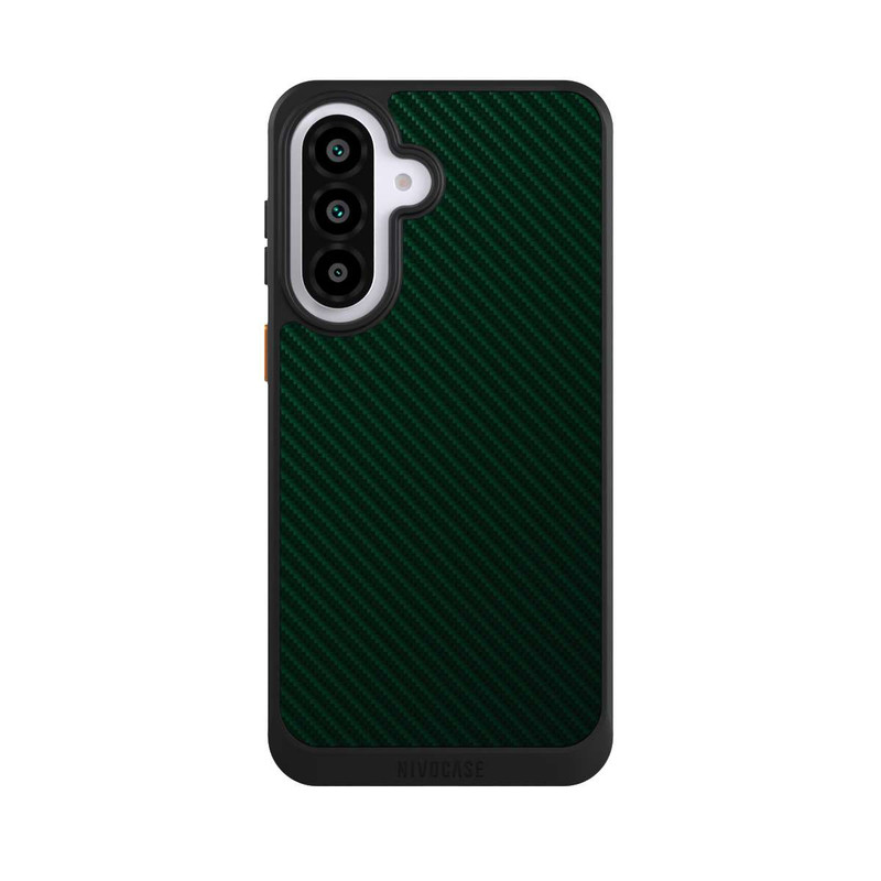 Galaxy A57 5G NIVOcore British Racing Green Carbon