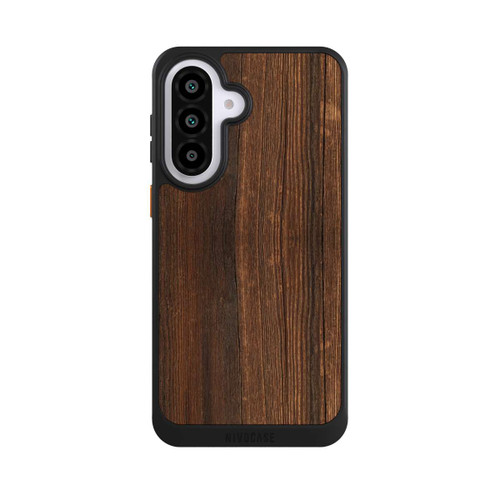 Samsung Galaxy A57 5G NIVOcore Nußbaum Holzlook