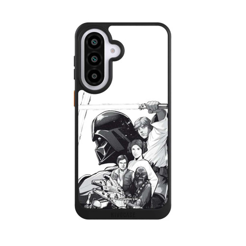 Samsung Galaxy A57 5G NIVOcore StarWars Charaktere - Schwarz-Weiß