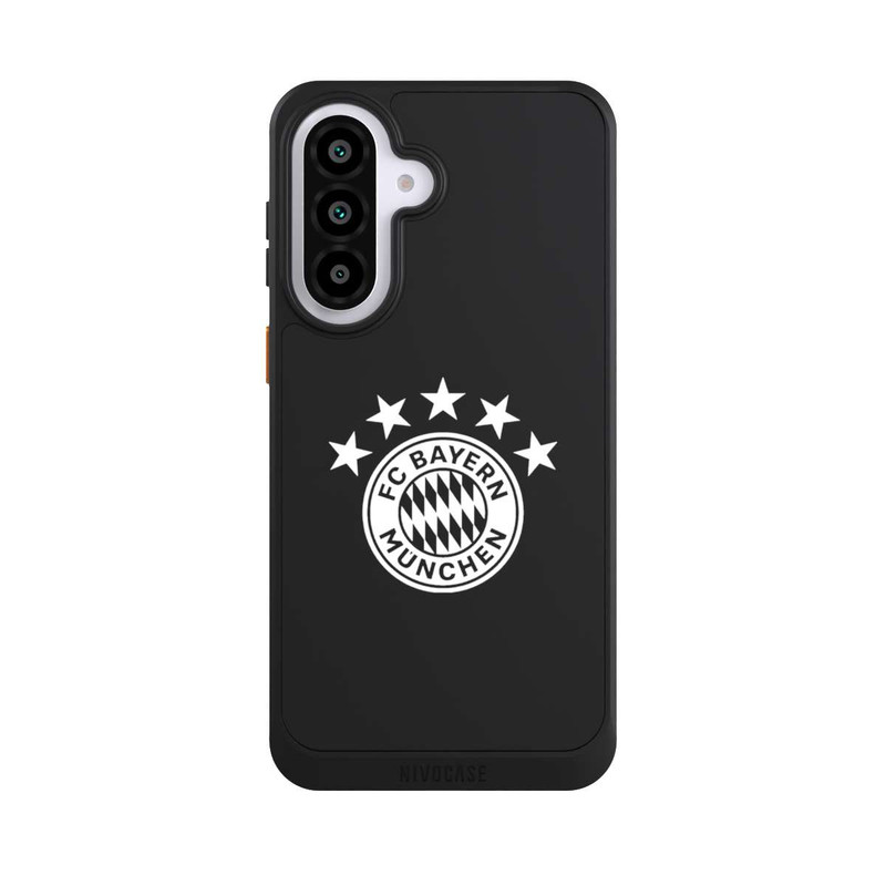 Galaxy A57 5G NIVOcore Logo FCB Uni avec Étoiles - sans Fond