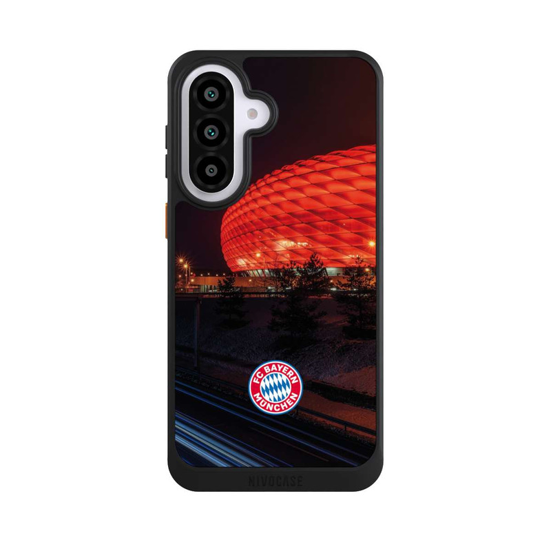 Galaxy A57 5G NIVOcore Allianz Arena bei Nacht FCB