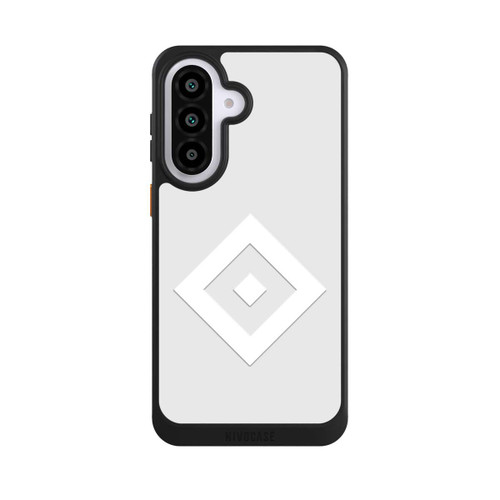 Samsung Galaxy A57 5G NIVOcore Rauten Logo auf HSV Grau