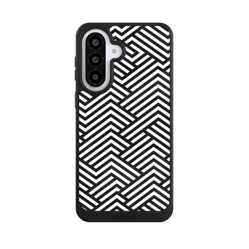 Galaxy A57 5G NIVOcore ZigZag noir et blanc