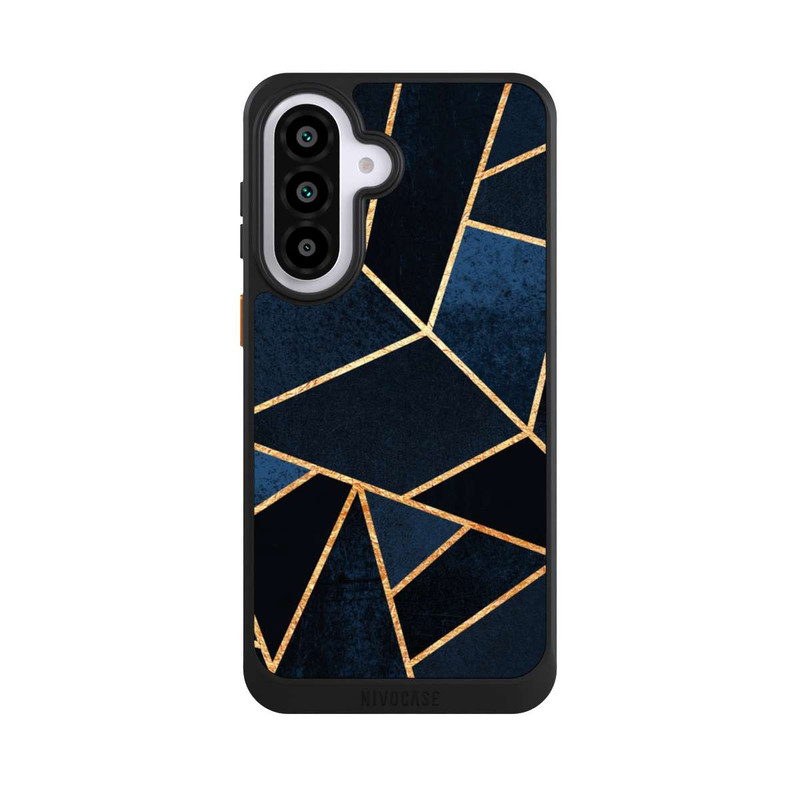 Galaxy A57 5G NIVOcore Navy Stein Golddruck