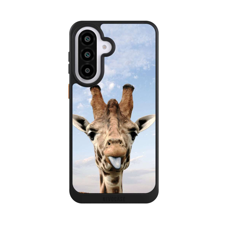 Galaxy A57 5G NIVOcore Giraffe auf der Straße