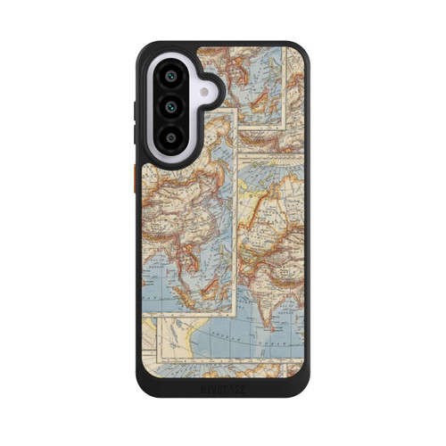 Samsung Galaxy A57 5G NIVOcore World Map Vintage
