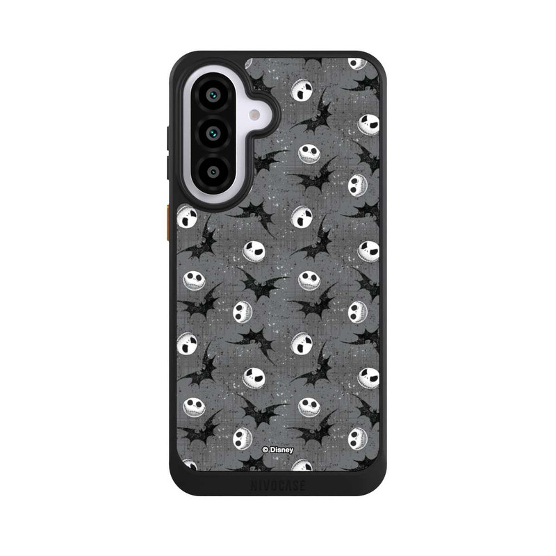 Galaxy A57 5G NIVOcore Jack Grey Pattern Tim Burtons Nightmare before Christmas