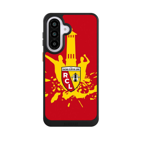 Samsung Galaxy A57 5G NIVOcore Tour RCL jaune sur rouge
