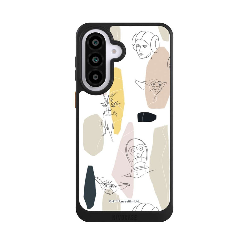 Galaxy A57 5G NIVOcore Helle Seite Line Art