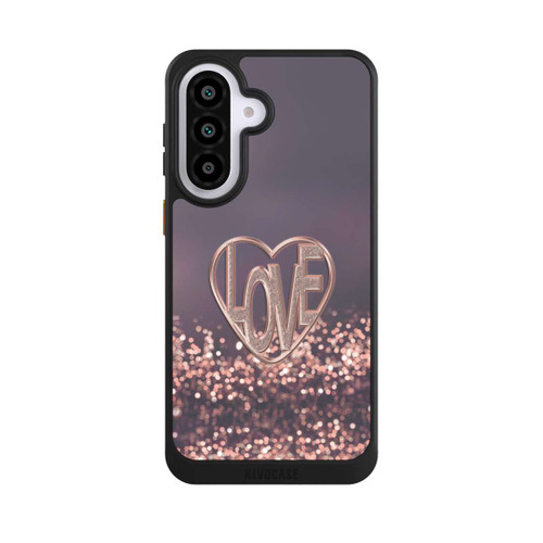 Samsung Galaxy A57 5G NIVOcore LOVE Glitzerrosa