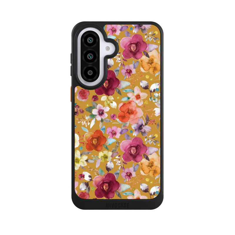 Galaxy A57 5G NIVOcore Spring Floral Bouquets Mustard