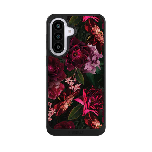 Samsung Galaxy A57 5G NIVOcore Dark Red and Pink Flowers