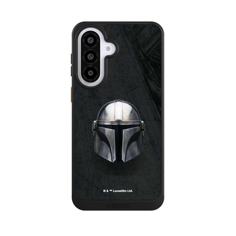 Galaxy A57 5G NIVOcore Schwarzer Mandalorianer Helm