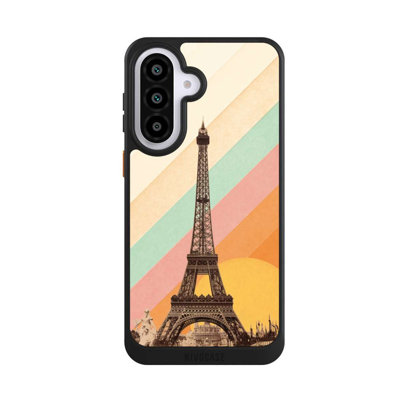 Galaxy A57 5G NIVOcore Eiffelturm Regenbogen