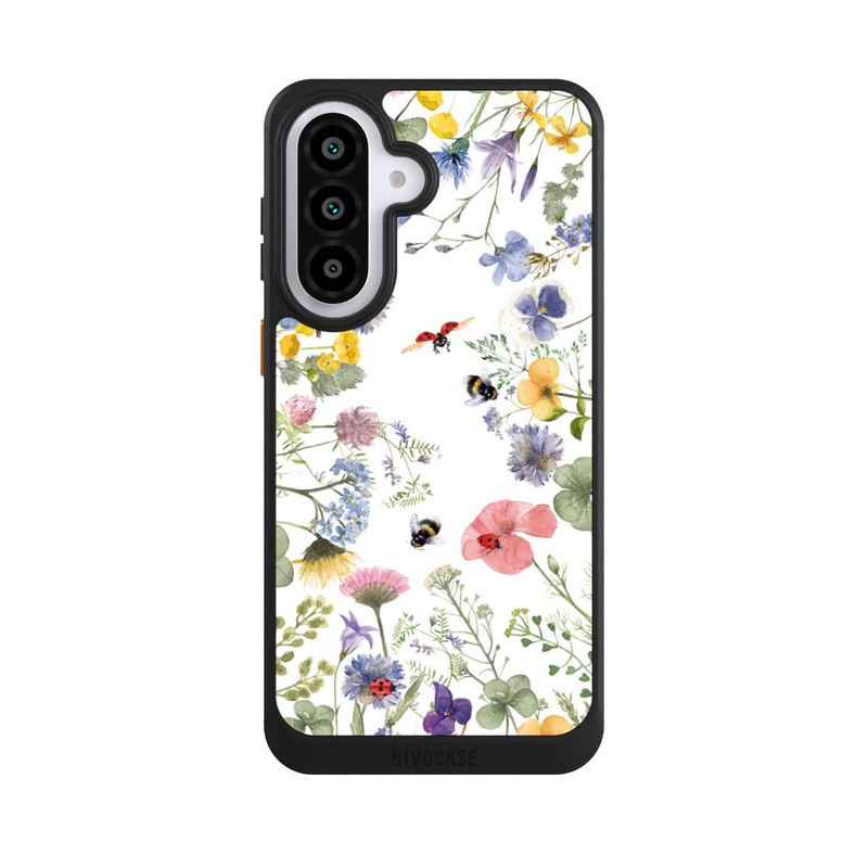 Galaxy A57 5G NIVOcore Colourful Spring Flowers and Bees