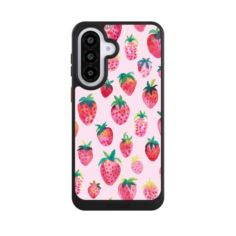 Galaxy A57 5G NIVOcore Aquarell Erdbeeren
