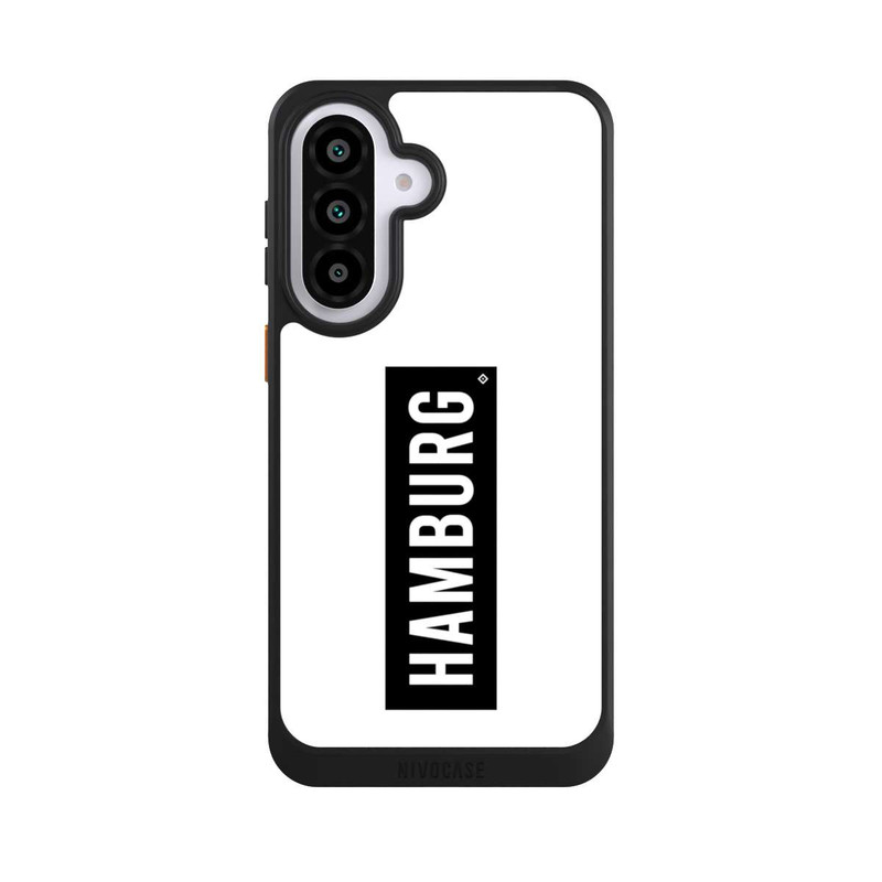 Galaxy A57 5G NIVOcore HSV Hamburg Schwarz Weiss
