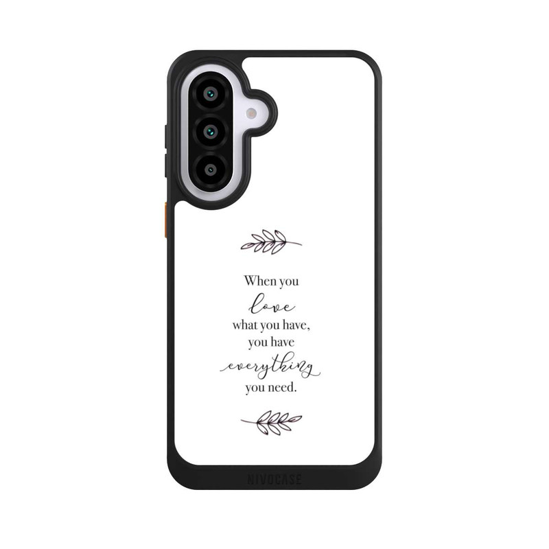 Galaxy A57 5G NIVOcore When You Love What You Have