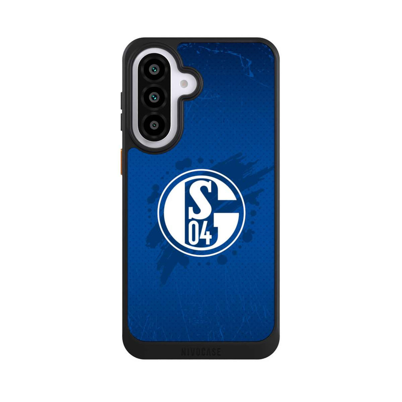 Galaxy A57 5G NIVOcore Schalke 04 Farbe Fleck Blau