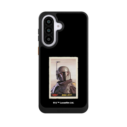 Samsung Galaxy A57 5G NIVOcore Boba Fett Badges Black Background