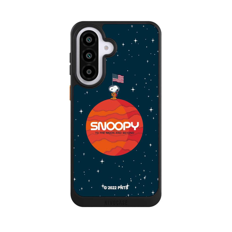 Galaxy A57 5G NIVOcore Snoopy Space Traveller Orange