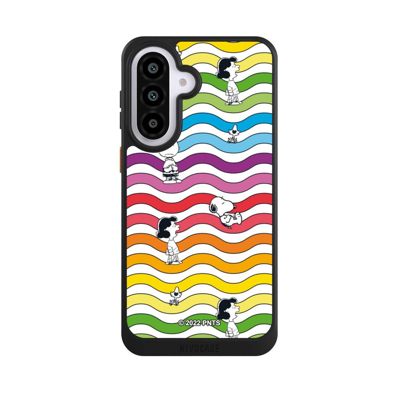 Galaxy A57 5G NIVOcore Snoopy Pattern Rainbow
