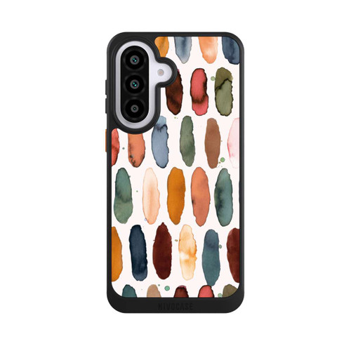 Samsung Galaxy A57 5G NIVOcore Watercolor Dashes Mineral Terracotta