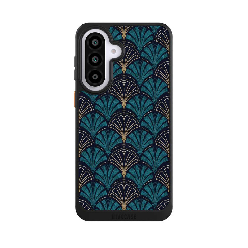 Galaxy A57 5G NIVOcore Éventails Art Déco Or