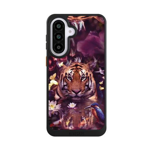 Samsung Galaxy A57 5G NIVOcore Tiger Blumenrahmen