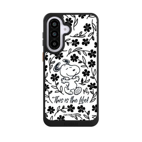 Samsung Galaxy A57 5G NIVOcore Snoopy schwarz und weiß This Is The Life