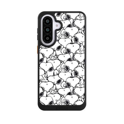 Samsung Galaxy A57 5G NIVOcore Snoopy Muster Schwarz und Weiß