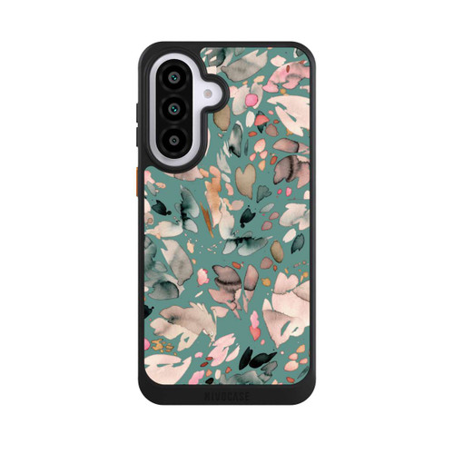 Samsung Galaxy A57 5G NIVOcore Abstract Flowers Petals Green