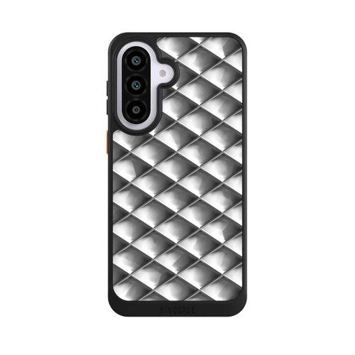Samsung Galaxy A57 5G NIVOcore Glamour Silver Squares