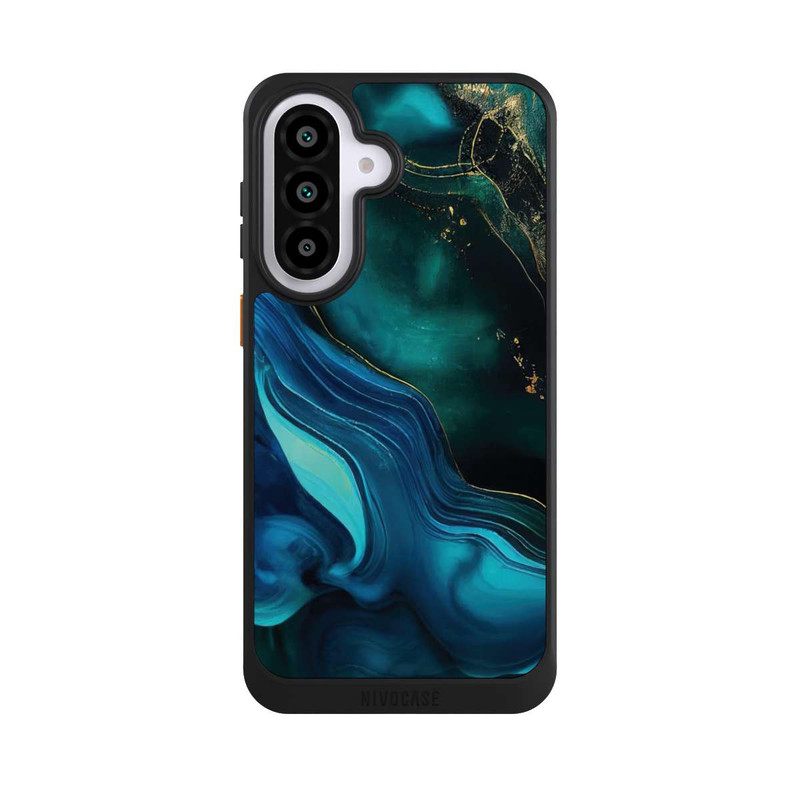 Galaxy A57 5G NIVOcore Blaugoldene Tinte