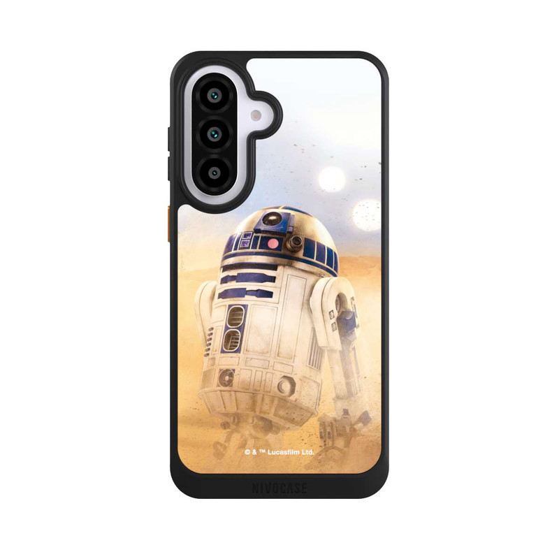 Galaxy A57 5G NIVOcore R2D2 in der Wüste