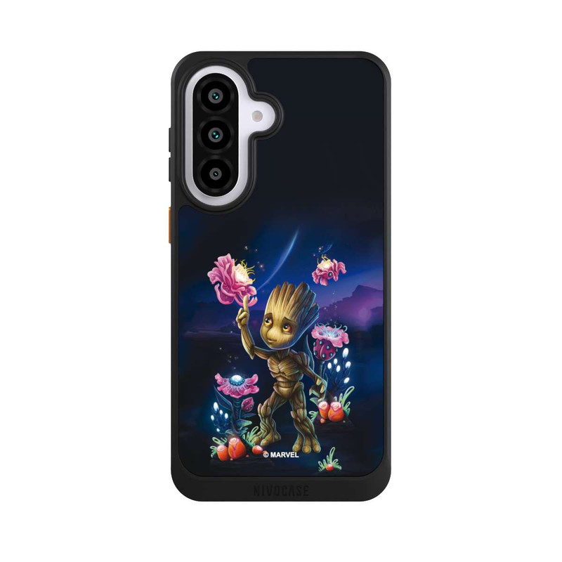 Galaxy A57 5G NIVOcore Baby Groot Blumen