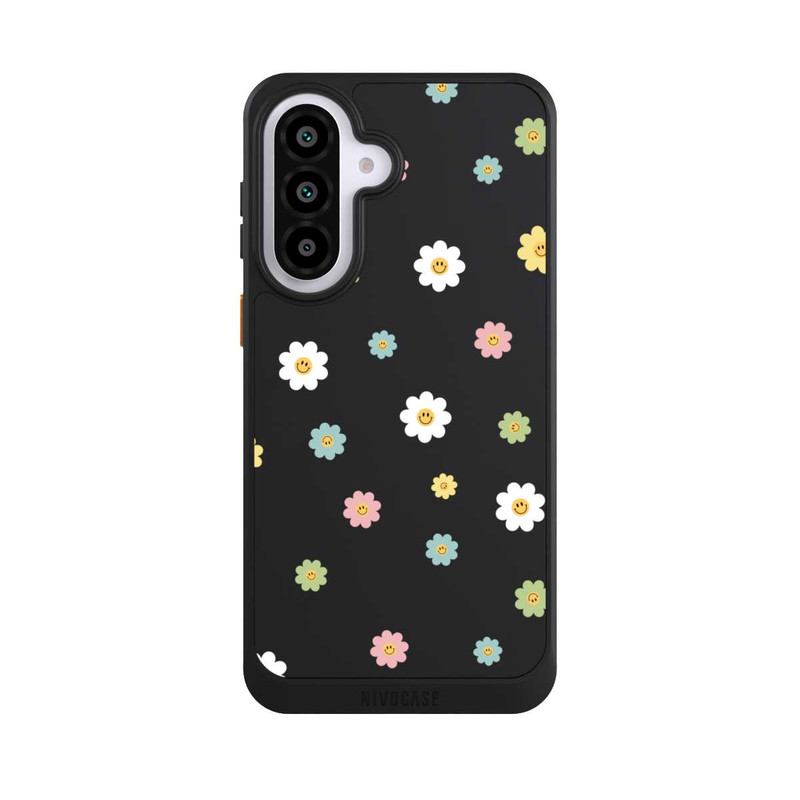 Galaxy A57 5G NIVOcore Flower Power klein transparent