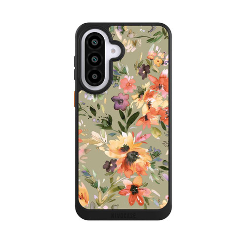 Samsung Galaxy A57 5G NIVOcore Painterly Tropical Flowers Sage Green