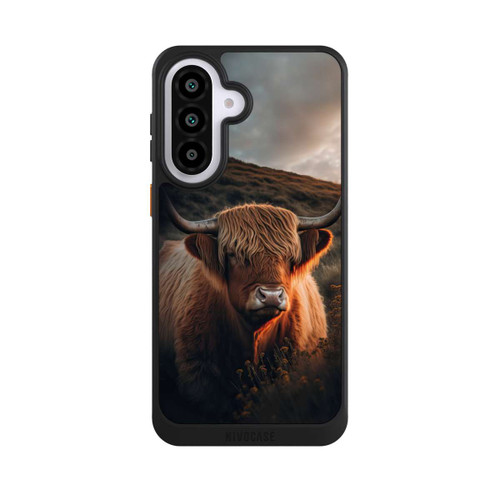 Samsung Galaxy A57 5G NIVOcore Hochland Rind mit großen Hörnern mit KI