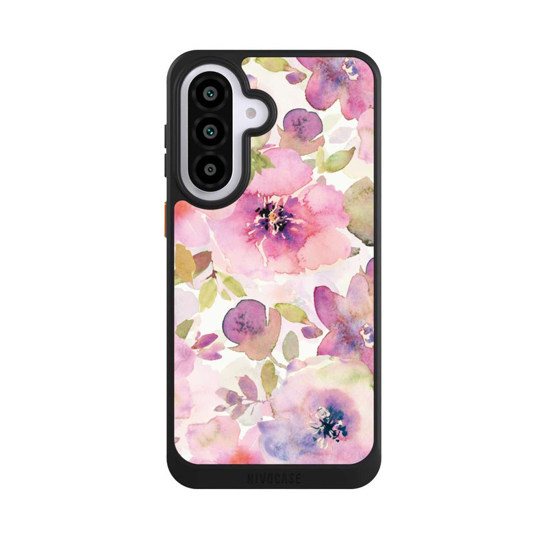 Galaxy A57 5G NIVOcore Tapete mit rosa Blumen