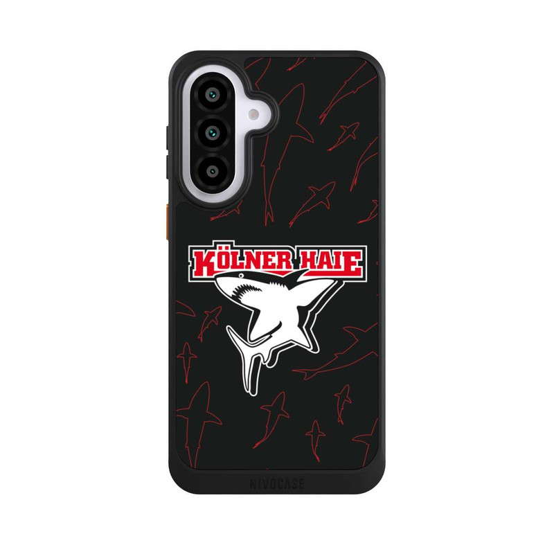 Galaxy A57 5G NIVOcore Haie Muster Rot