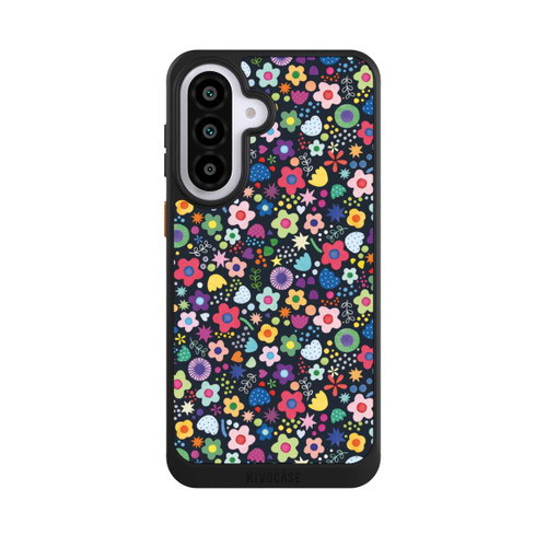 Samsung Galaxy A57 5G NIVOcore Psychedelic Flowers Multi Black