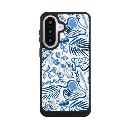 Samsung Galaxy A57 5G NIVOcore Tropical Forest Leaves Blue