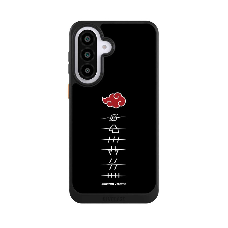 Galaxy A57 5G NIVOcore Akatsuki Mitgliedssymbole Schwarz