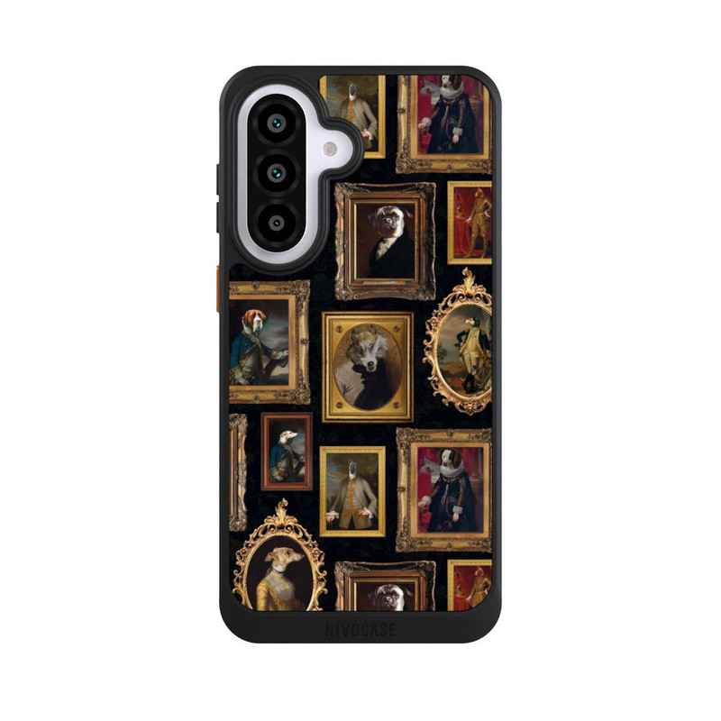 Galaxy A57 5G NIVOcore Dog Ancient Frame Pattern with AI