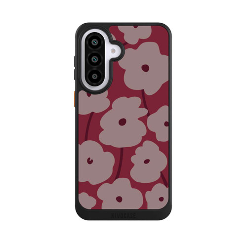 Samsung Galaxy A57 5G NIVOcore Minimalistic Flowers Bordeaux
