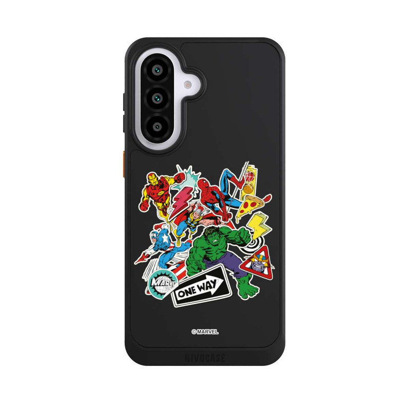 Galaxy A57 5G NIVOcore Capitan American Shield Transparent