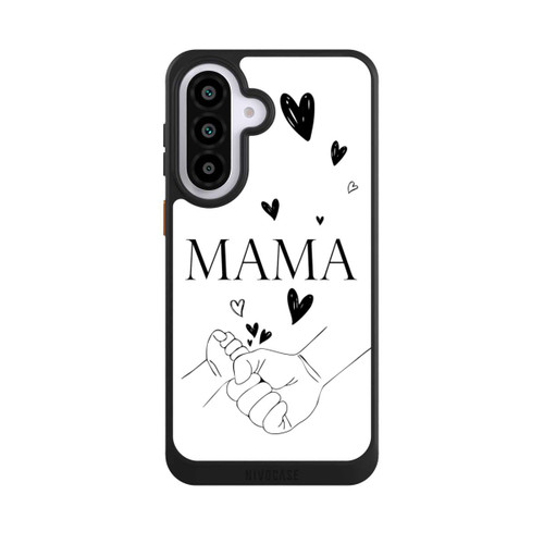 Samsung Galaxy A57 5G NIVOcore Muttertag Line Art Hände Schwarz Weiß